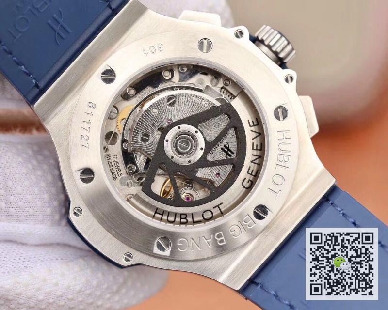 AAA V6 Factory Replica Hublot Big Bang Chronograph 301.SX.7170.LR Blue Ceramic Mens Watch