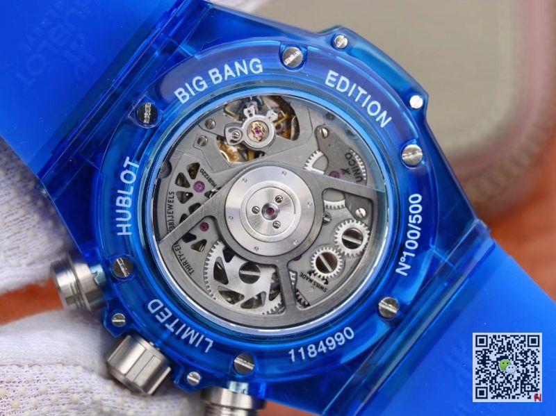 AAA Replica Hublot Big Bang Unico 411.JX.4802.RT Blue Mens Watch