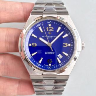 AAA Replica Vacheron Constantin Overseas 47040 JJ Factory Blue Mens Watch