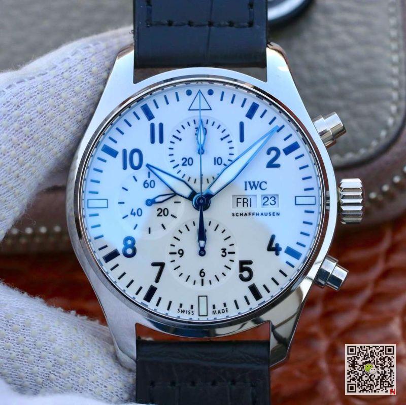 AAA ZF Factory Replica IWC Pilot Chronograph IW377725 Mens Watch