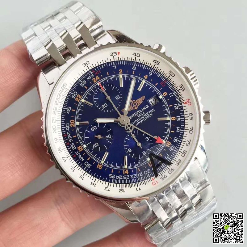 AAA JF Factory Replica Breitling Navitimer Montbrillant Datora Chronograph A21330 Mens Watch