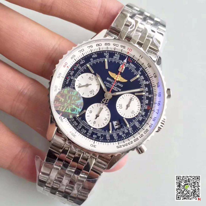AAA JF Factory Replica Breitling Navitimer 01 Chronograph AB012012/BB01/447A Mens Watch