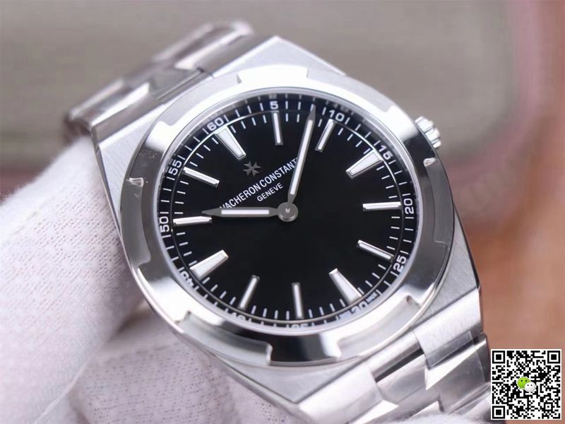 AAA XF Factory Replica Vacheron Constantin Overseas Ultra Thin 2000V/120G-B122 Black Mens Watch