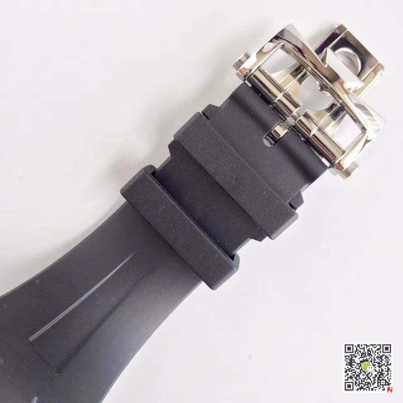 AAA JJ Factory Replica Vacheron Constantin Overseas 47040 Black Rubber Strap Mens Watch