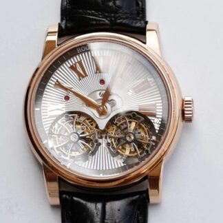AAA Replica Roger Dubuis Hommage Double Tourbillon RDDBHO0563 JB Factory Mens Watch