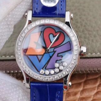 AAA Replica Chopard Happy Diamonds Happy Love 278559-3021 YF Factory Women Watch