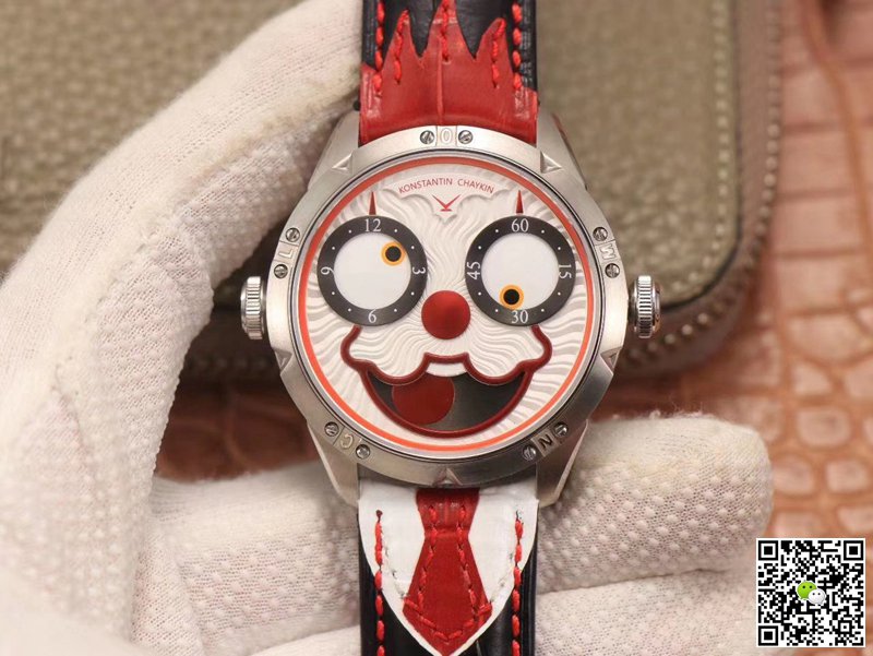 AAA TW Factory Replica Konstantin Chaykin Joker Clown Red Mens Watch