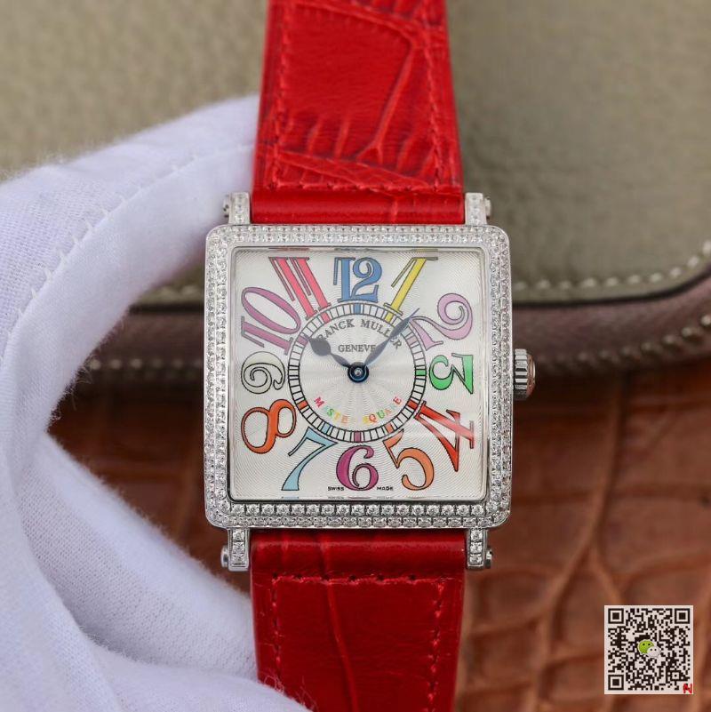 AAA GF Factory Replica Franck Muller Master Square 6000KSCDTCDVACD Ladies Watch