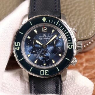 AAA Replica Blancpain Fifty Fathoms Chronographe Flyback 5085FB-1140-52B OM Factory Mens Watch