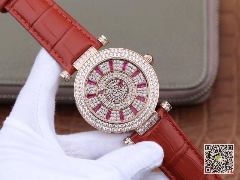 AAA GS Factory Replica Franck Muller Double Mystery DM 42 D 2R CD Red Mens Watch
