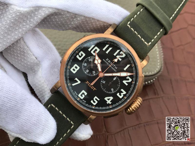 AAA XF Factory Replica Zenith Pilot Type 20 Chronograph Extra Special 29.2430.4069/21.C800 Mens Watch