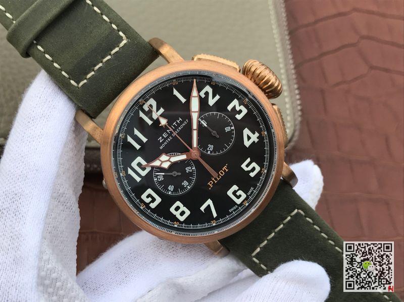 AAA XF Factory Replica Zenith Pilot Type 20 Chronograph Extra Special 29.2430.4069/21.C800 Mens Watch