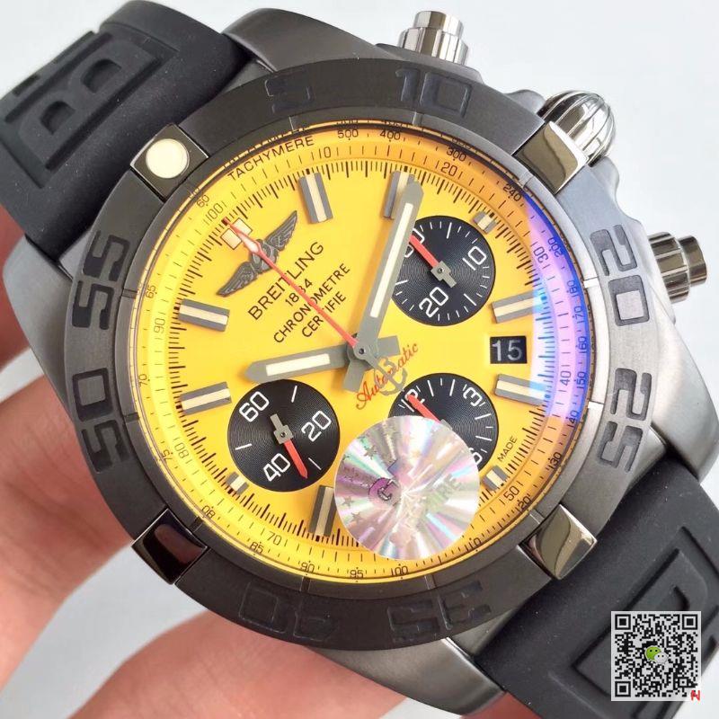 AAA GF Factory Replica Breitling Chronomat Blacksteel Chronograph MB0111C3.I531.262S.M20DSA.2 Mens Watch