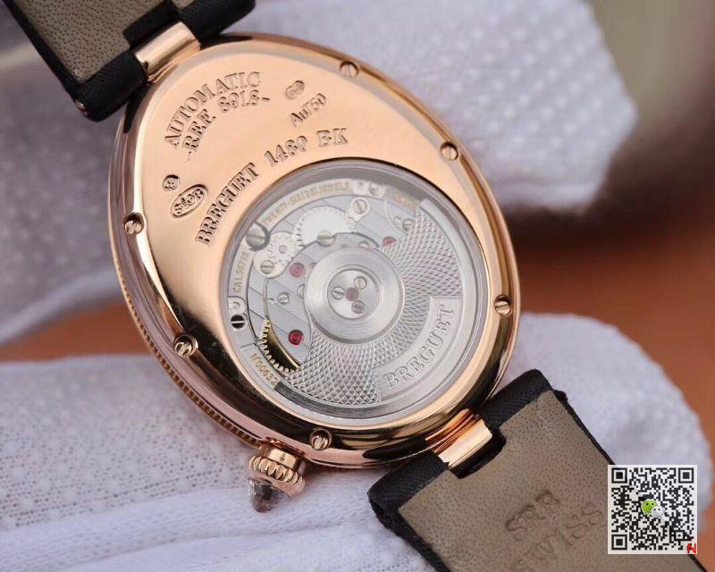 AAA ZF Factory Replica Reine De Naples 8918BR/58/864/D00D Breguet Women's Diamond Watch