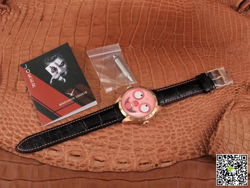 AAA TW Factory Replica Konstantin Chaykin Joker Pink Pig Mens Watch