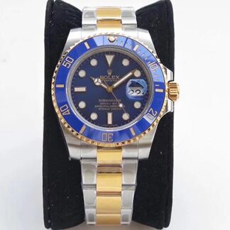 AAA Replica Rolex Submariner Date 116613LB VR Factory Blue Dial Mens Watch