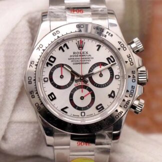 AAA Replica Rolex Daytona 116509-78599 Noob Factory White Dial Mens Watch