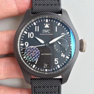AAA Replica IWC Big Pilot Edition Boutique Rodeo Drive IW502003 ZF Factory V2 Blue Dial Mens Watch