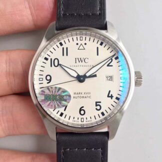 AAA Replica IWC Pilot Mark XVIII IW327002 MKS Factory V2 White Dial Mens Watch