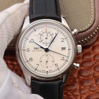 AAA Replica IWC Portugieser Chronograph Classic IW390403 ZF Factory White Dial Mens Watch