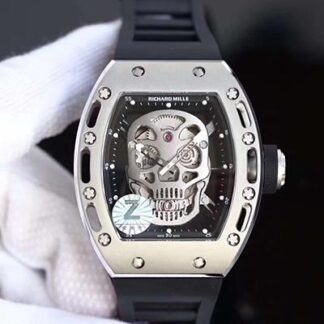AAA Replica Richard Mille RM052 Z Factory Titanium Black Dial Mens Watch