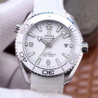 AAA Replica Omega Seamaster 215.33.40.20.04.001 Planet Ocean 600M VS Factory White Dial Ladies Watch