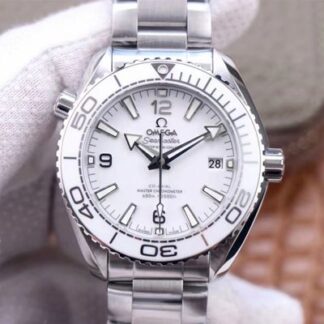 AAA Replica Omega Seamaster 215.30.40.20.04.001 Planet Ocean 600M VS Factory White Dial Mens Watch