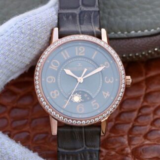 AAA Replica Jaeger-LeCoultre Rendez Vous Dating Q3442450 Grey Dial Ladies Watch