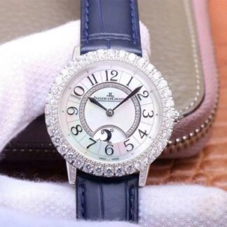 AAA Replica Jaeger LeCoultre Rendez Vous Q3523570 ZF Factory Silver Diamond Ladies Watch