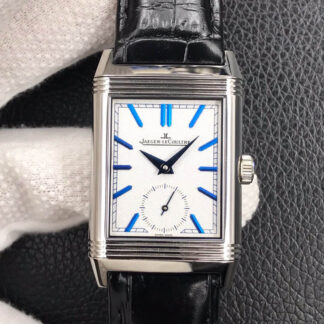 AAA Replica Jaeger LeCoultre Reverso Flip MG Factory White Dial Mens Watch