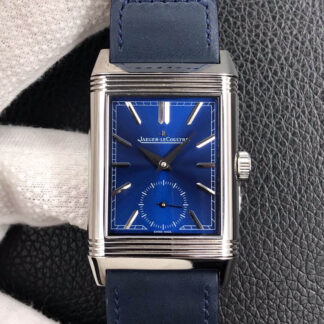 AAA Replica Jaeger LeCoultre Reverso Flip MG Factory Blue Dial Mens Watch