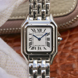 AAA Replica Panthere De Cartier WSPN0007 GF Factory White Dial Ladies Watch