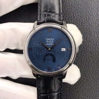AAA Replica Omega De Ville 424.13.40.21.03.001 ZF Factory Dark Blue Dial Mens Watch