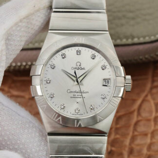 AAA Replica Omega Constellation 123.10.38.21.52.001 VS Factory Silver Dial Mens Watch