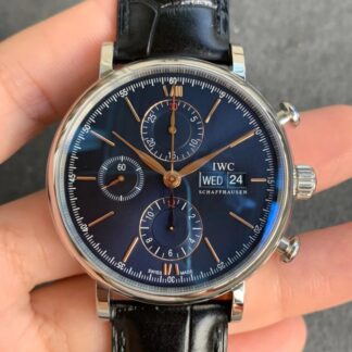 AAA Replica IWC Portofino IW391036 ZF Factory Stainless Steel Blue Dial Mens Watch