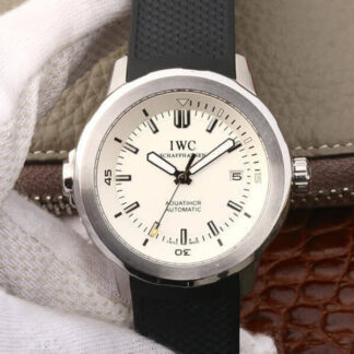 AAA Replica IWC Aquatimer IW329003 V6 Factory Stainless Steel White Dial Mens Watch