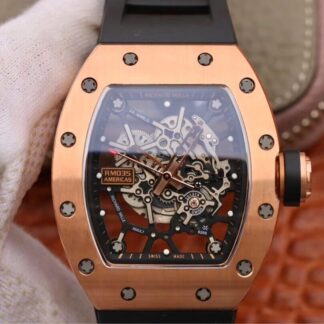AAA Replica Richard Mille RM035 Americas KV Factory Black Strap Mens Watch