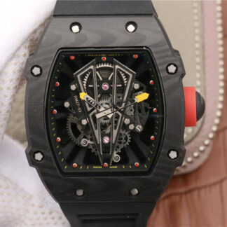 AAA Replica Richard Mille RM27-03 KV Factory Black Forged Carbon Dial Mens Watch