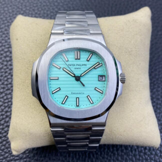 AAA Replica Patek Philippe Nautilus 5711/1A-018 3K Factory Stainless Steel Tiffany Blue Dial Mens Watch