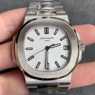 AAA Replica Patek Philippe Nautilus 5711/1A-011 PPF Factory V4 Stainless Steel White Dial Mens Watch
