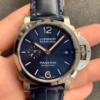 AAA Replica Panerai Luminor PAM01393 VS Factory Blue Strap Mens Watch