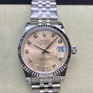 AAA Replica Rolex Datejust 31MM BP Factory Diamond Dial Ladies Watch
