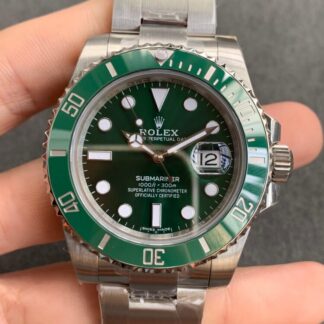 AAA Replica Rolex Submariner 116610LV 40MM ZZ Factory V2S Green Dial Mens Watch