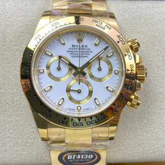 AAA Replica Rolex Daytona M116508-0001 BT Factory White Dial Mens Watch