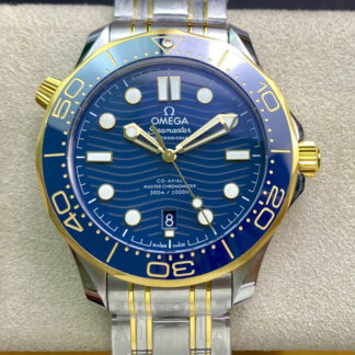 AAA Replica Omega Seamaster Diver 300M 210.20.42.20.03.001 1:1 OR Factory Blue Mens Watch