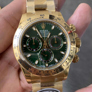 AAA Replica Rolex Cosmograph Daytona M116508-0013 Clean Factory Green Dial Mens Watch