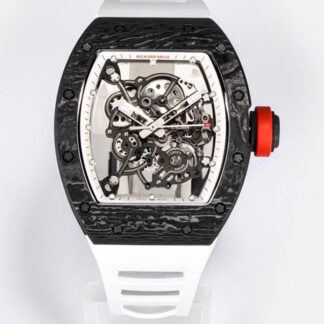AAA Replica Richard Mille RM-055 BBR Factory Carbon Fiber Case Mens Watch