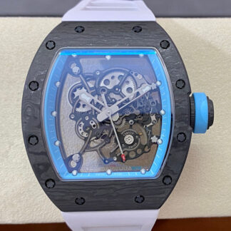 AAA Replica Richard Mille RM-055 BBR Factory Carbon Fiber Mens Watch