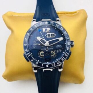 AAA Replica Ulysse Nardin El Toro 320-00/BQ TW Factory Blue Dial Mens Watch