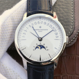 AAA Replica Vacheron Constantin Patrimony 4010U/000G-B330 GS Factory White Dial Mens Watch